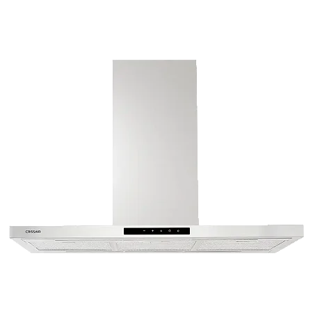 Coifa de Ilha Inox Slim Isola 90 cm- Crissair 127 V