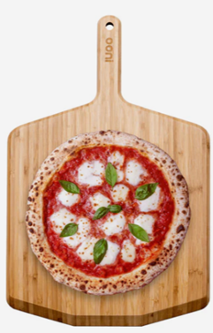 Espátula de Bambu 16 Ooni para Pizza com Tábua de Servir Integrada - Casa de Lila