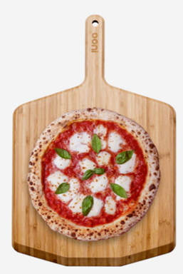 Espátula de Bambu 12 Ooni para Pizza com Superfície Antiaderente e Uso Versátil - Casa de Lila
