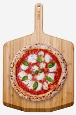 Espátula de Bambu 14 Ooni para Pizza com Tábua de Servir Integrada - Casa de Lila