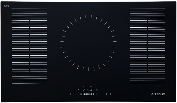 Cooktop a Indução Tecno Original 90 cm, 5 Zonas, Bridge, Booster e Slider Control, 220V – Casa de Lila