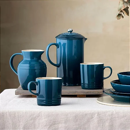 Caneca Espresso 100 ml Deep Teal - Le Creuset