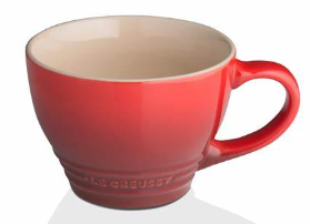 Caneca Bistrô 400 ml Vermelho- Le Creuset