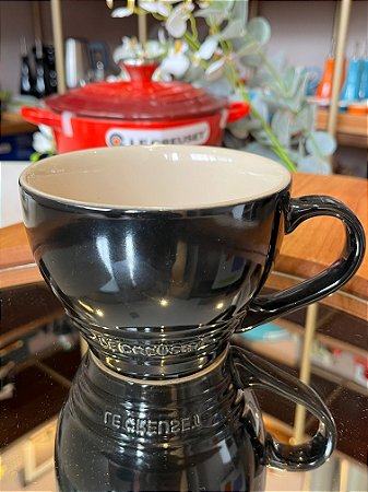 Caneca Bistrô 400 ml Black Onyx - Le Creuset