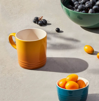 Caneca Café 350 ml Nectar em Cerâmica Le Creuset – Design Clássico e Uso Diário | Casa de Lila