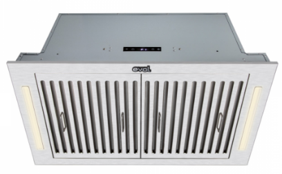 Coifa Gamma 33" Smart  Evol, WiFi, Filtro Inercial, Capacidade sucção 1.600m³/h, Lampada de LED linear, Aço Inox 304-220V