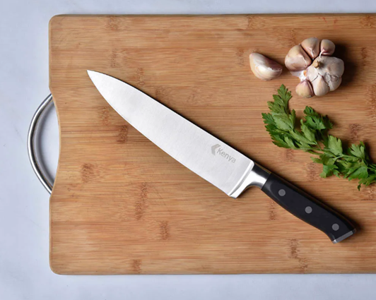 Faca do Chef em Aço Inox de 20cm Kenya