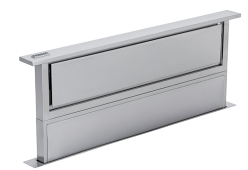 Coifa de bancada Tecno Professional, 1.000 m³/h, toda em inox, baixo ruído de 36 dB a 56 dB, aspiração perimetral-110V