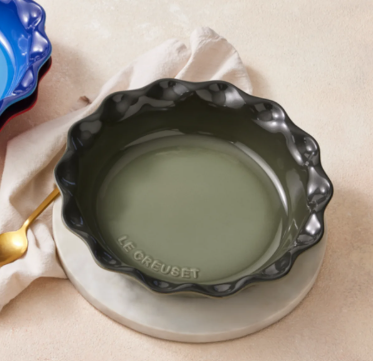 Travessa Redonda Para Torta Heritage 23cm Thyme - Le Creuset