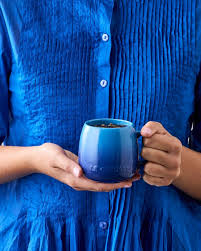 Caneca Sphere 320ml - Azure Blue Le creuset