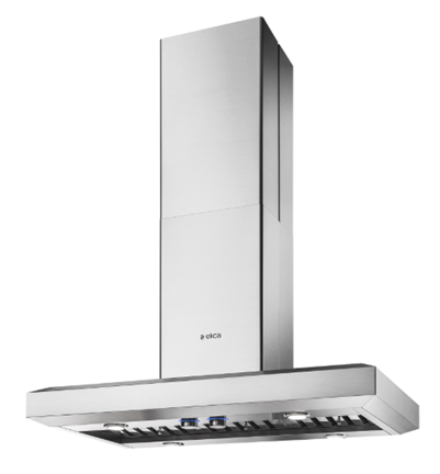 Coifa Vavano IL 106 107 cm Elica, de ilha, 1.000 m³/h, filtros em inox, controles retráteis iluminados, baixo ruído de 38 dB a 65 dB, 127V – Casa de Lila