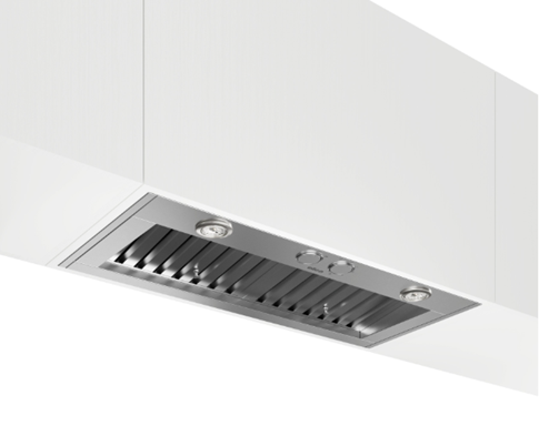 Coifa Elica Scanno 91 cm, de embutir, 2 motores, 2.000 m³/h, filtros em inox, baixo ruído de 36 dB a 59 dB ,127V – Casa de Lila