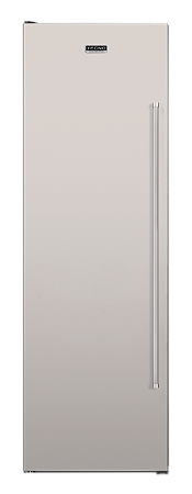 Freezer Tecno Professional 60 cm, de piso e embutir, 278 litros, abertura à esquerda, puxadores em latão polido, 220V – Casa de Lila