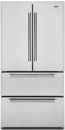 Refrigerador de embutir e de piso TR57 FXDBP, French Door, 571 litros, ice maker automático, compressor inverter, TECNO Professional - 220V