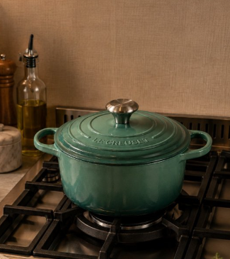 Panela Redonda Signature Le Creuset Artichaut 24 cm – Ferro Fundido | Casa de Lila