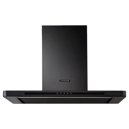 Coifa Drito Plane de parede  Black 90 cm- Crissair 220V
