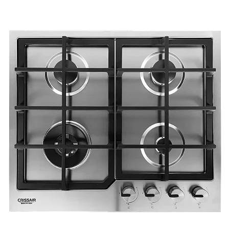 Cooktop a gás 4 queimadores inox 60 cm -Crissair Bivolt