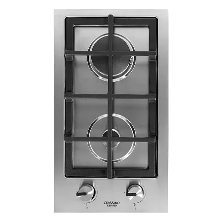 Cooktop a gás 2 queimadores inox 30 cm- Crissair Bivolt