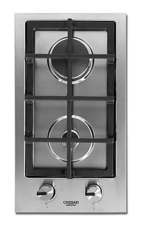 Cooktop a gás 2 queimadores inox 30 cm- Crissair Bivolt