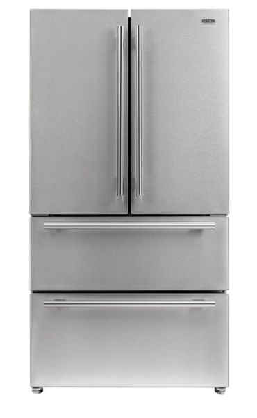 Refrigerador French door, 545 litros, Ice Maker, 2 gavetas freezer, painel na porta, Inverter, 127V Professional - Tecno
