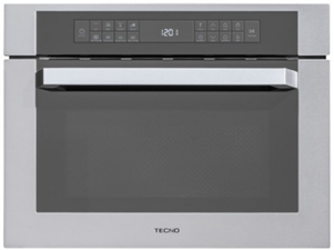 Forno Combinado com Microondas 60 cm, elétrico, 8 funções, com 38 litros, calor ventilado, grill infrav., micro-ondas, puxador retangular escovado, Tecno, Original- 220V