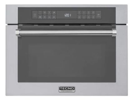 Forno combinado (micro-ondas + Convecção) de embutir, 38 litros, com grill, Professional - Tecno