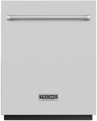 Lava Louças 60 cm, de embutir, porta em inox, puxador tubular, 14 serviços, 9 programas, Tecno Professional- 220V