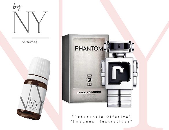 Essência Importada Masculina Inspirada Phantom Paco Rabanne