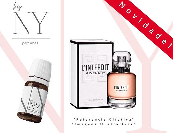 Essência Importada Feminina Inspirada L'Interdit Givenchy