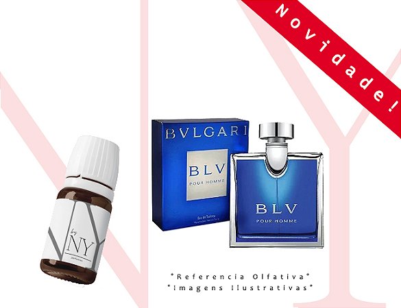 Essência Importada Masculina Inspirada Bvlgari BLV Pour Homme