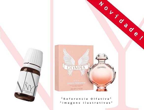 Essência Importada Feminina Inspirada Olympéa Aqua Paco Rabanne