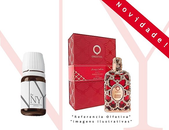 Essência Importada Compartilhável Inspirada Amber Rouge Orientica