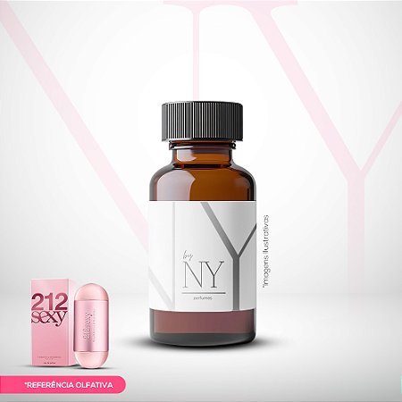 Essência Importada Feminina Inspirada 212 Sexy Carolina Herrera