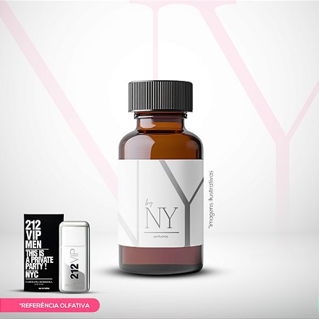 Essência Importada Masculina Inspirada 212 Vip Men Carolina Herrera
