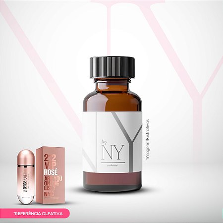 Essência Importada Feminina Inspirada 212 Vip Rosé Carolina Herrera