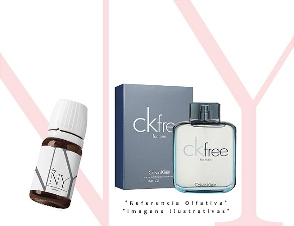 Essência Importada Masculina Inspirada CK Free Calvin Klein