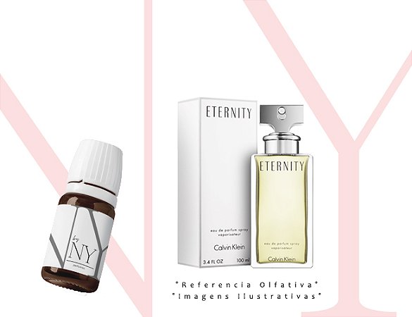 Essência Inspirada Eternity  Calvin Klein - by New York Perfumes Importados