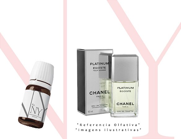 Essência Importada Masculina Inspirada Egoiste Platinum Chanel