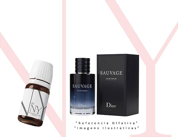 Essência Importada Masculina Inspirada Sauvage Parfum Dior