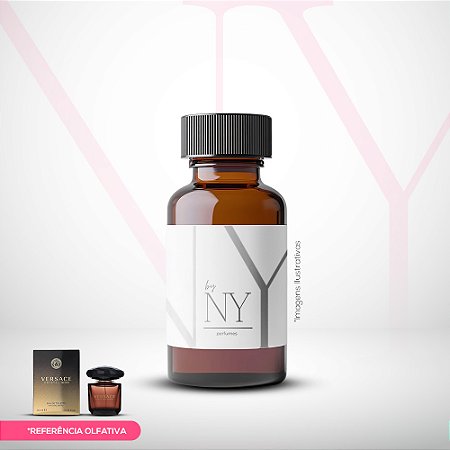 Essência Importada Feminina Inspirada Crystal Noir Versace