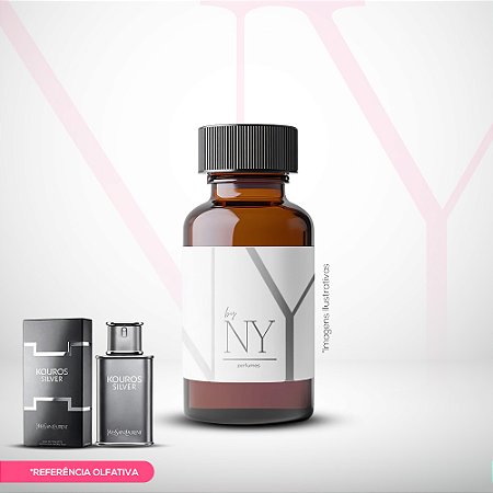 Essência Importada Masculina Inspirada Kouros Silver Yves Saint Laurent