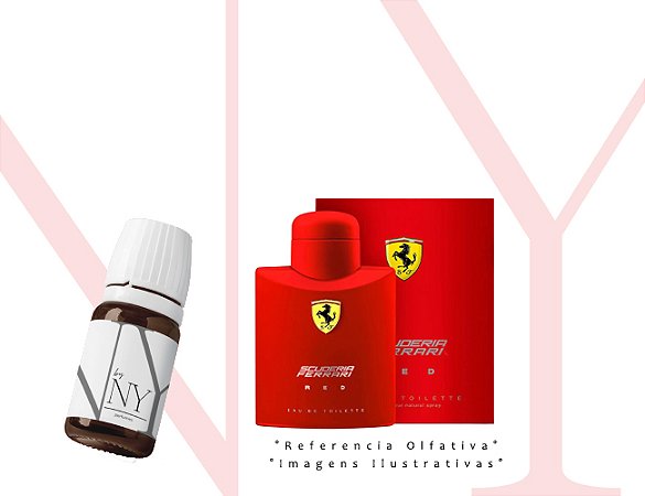 Essência Importada Masculina Inspirada Ferrari Red