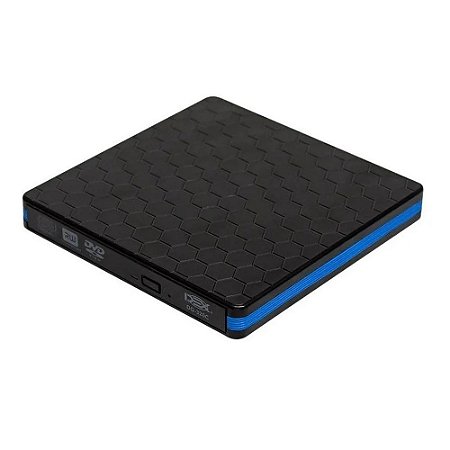 Gravador Leitor Cd Dvd Driver Externo Usb 3.0 Dex DG-320C