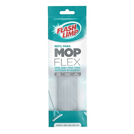 Refil para Mop Flex PVA Limpa Lava e Seca Flash Limp RMOP7092