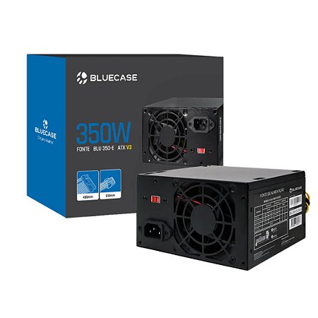 Fonte De Alimentação para PC Desktop 350w Bluecase BLU350-E ATX V3