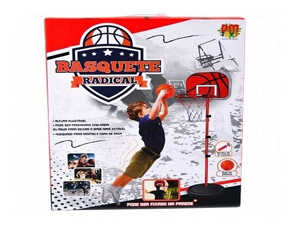 Tabela De Basquete + Bola - Apolo Brinquedos em Promoção na Americanas