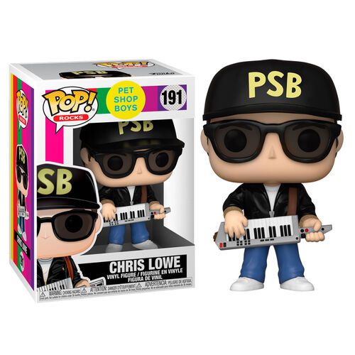 Funko Pop Rocks: Pet Shop Boys - Chris Lowe #191
