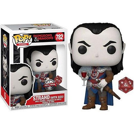 Funko POP! Games: Dugeons & Dragons - Strahd (With D20) #782 (Special Edition)