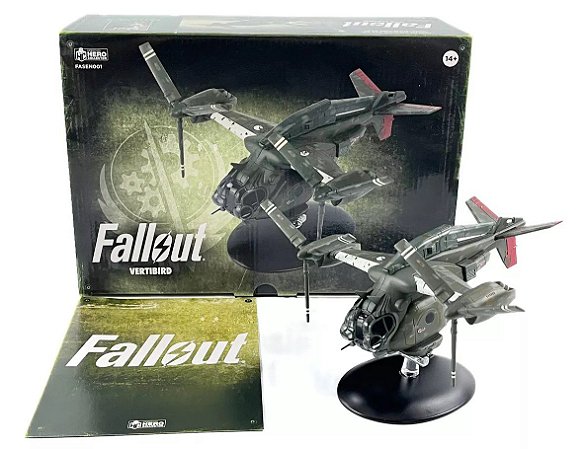 Nave Coleção Hero Collector : Fallout - Vertibird - Eaglemoss