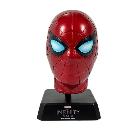 Coleção  Marvel Hero Collector Museum: Iron Spider Mask - Spiderman -  Eaglemoss